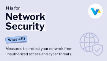 Illustration showing globe and security shield representing safe internet networks